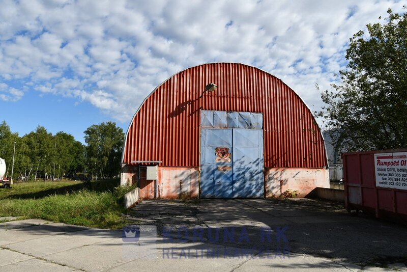 Pronájem skladovací haly 660 m2, Boršov nad Vltavou