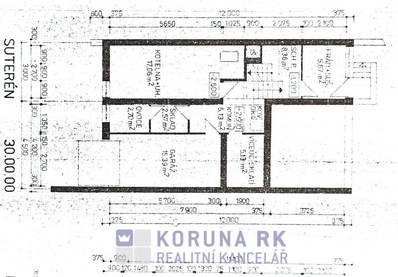 Rodinný dům 4+1 Velešín - podíl 5/6