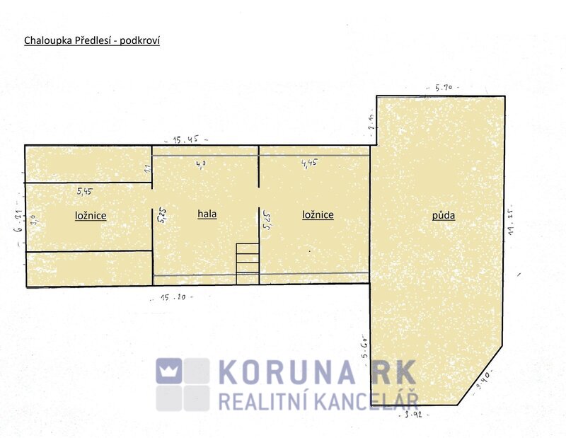 Chaloupka v Novohradských Horách